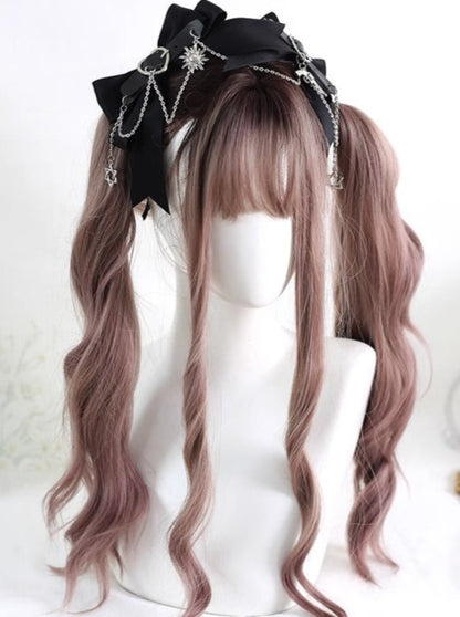 Lolita Dark Goth Chain Hair Accessories