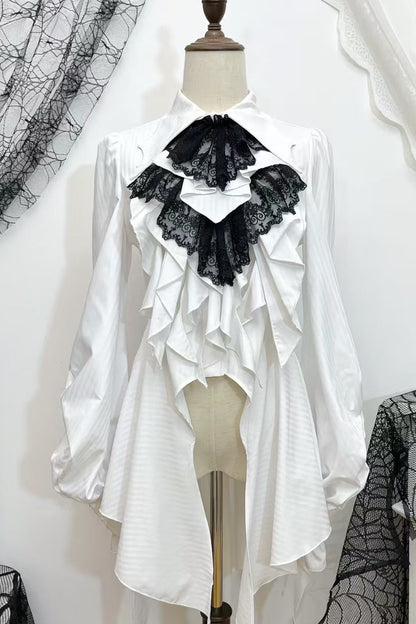 【12月29日予約締切】ダークゴシックエレガントレースフリルジャボ