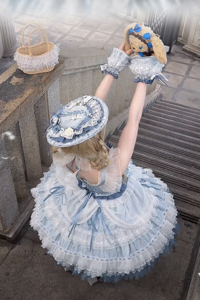 【4月5日予約締切】リリーエンブロイダリーロリータプリンセスコルセットドレス
