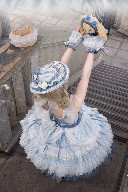 【4月5日予約締切】リリーエンブロイダリーロリータプリンセスコルセットドレス