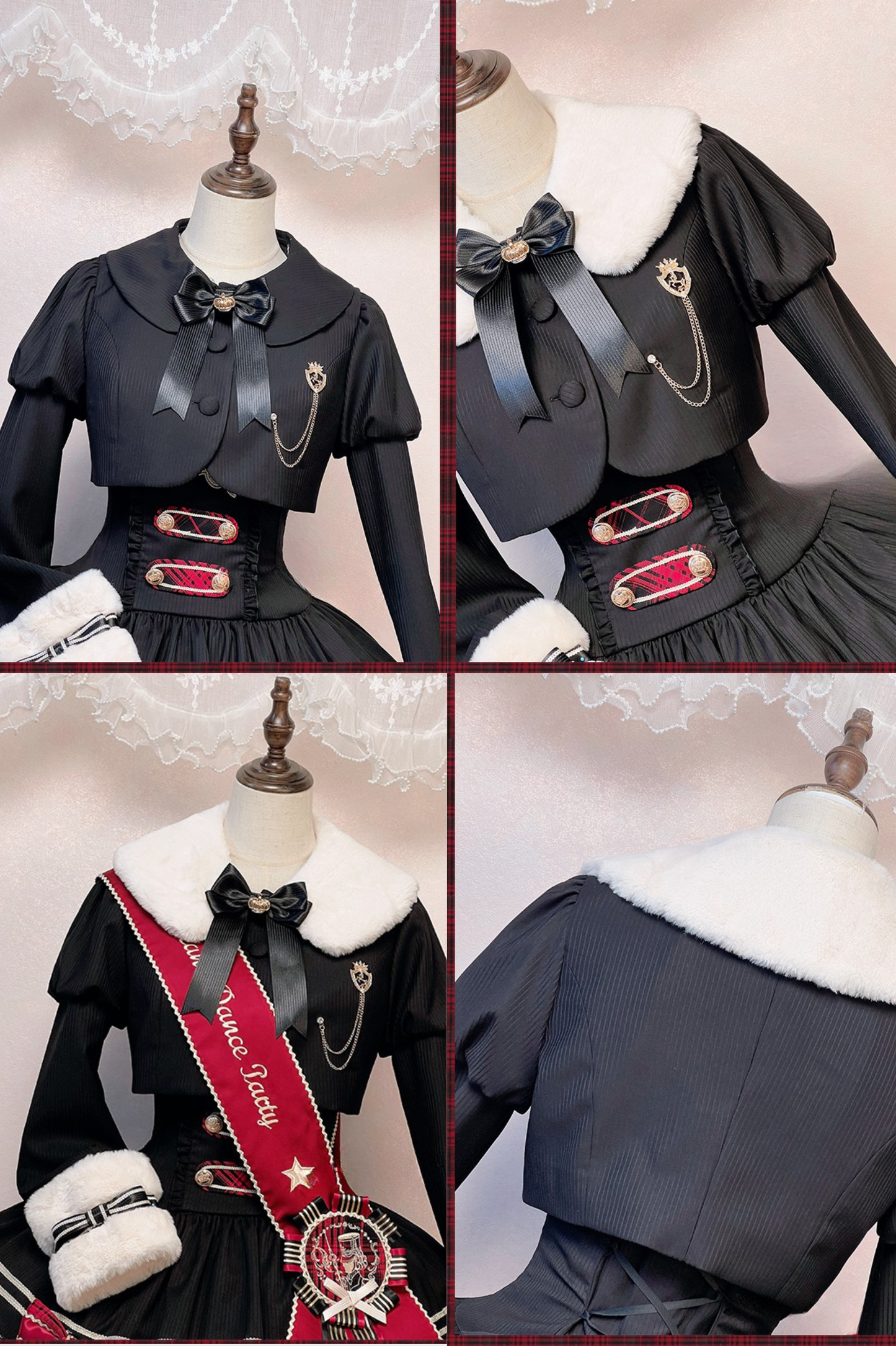 【1月13日予約締切】Honor Guard Ceremonyファーカラー付きショートジャケット