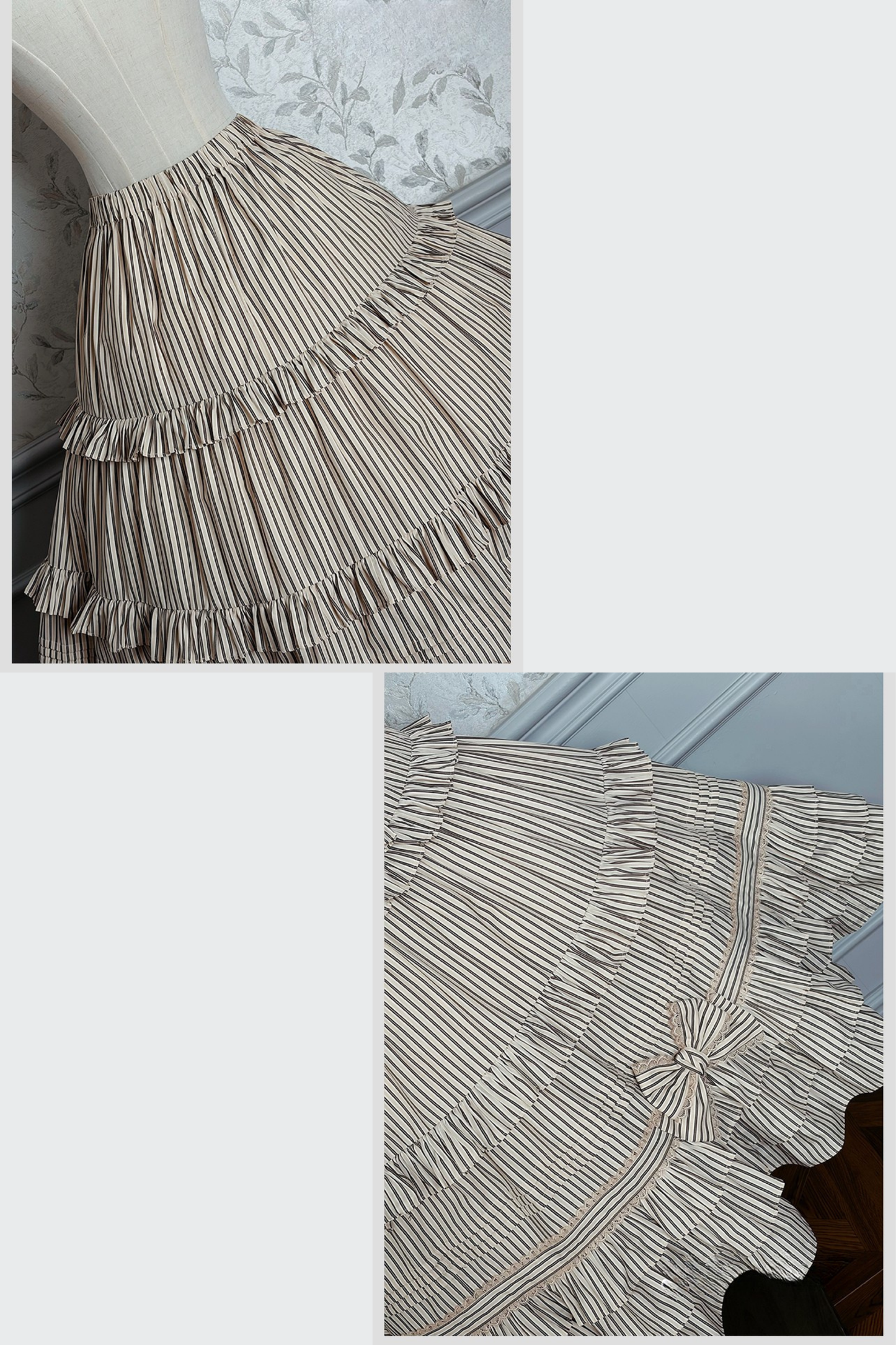 [Deadline for reservations: November 23] Victoria Duke Elegant Classic Pull-Up Skirt + Tiered Ribbon Skirt