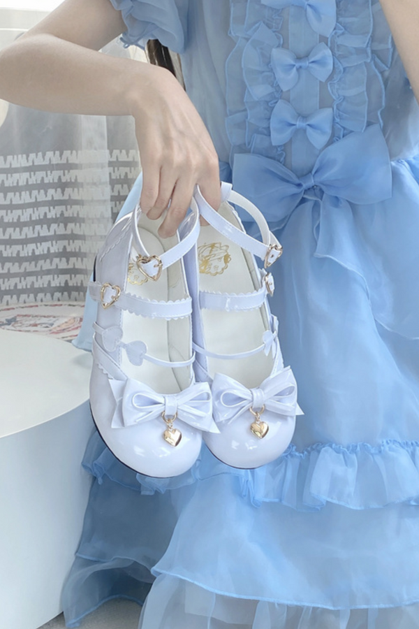 Cookie Lolita Heel Round Toe Shoes