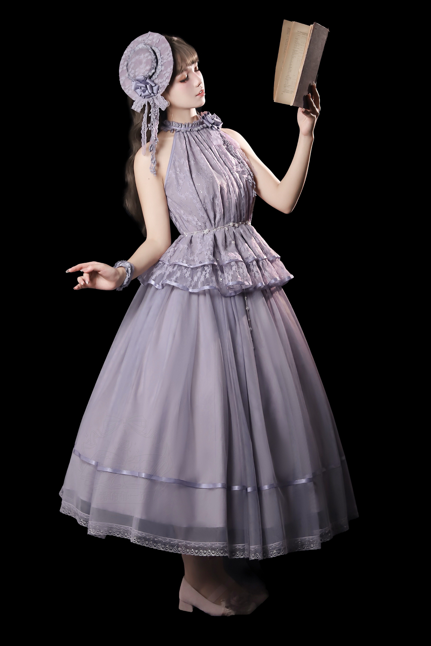 【4月5日予約締切】レトロエレガントインナー+トップス+スカート+アクセサリー