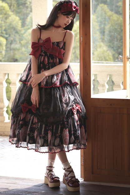 ストロベリーボックスロリータキャミソールドレス