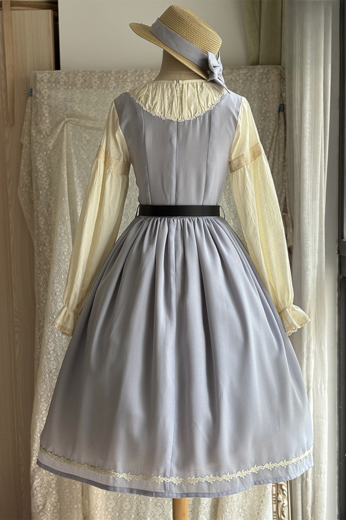 スケッチワイルドローズエレガントロリータドレス