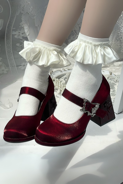 Floating Dreamland Platform Block Heels