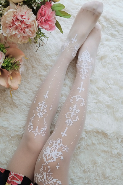 クロステーマロリータシアータイツ