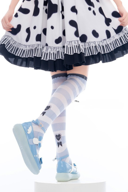 アリスボーダータイニーハイソックス