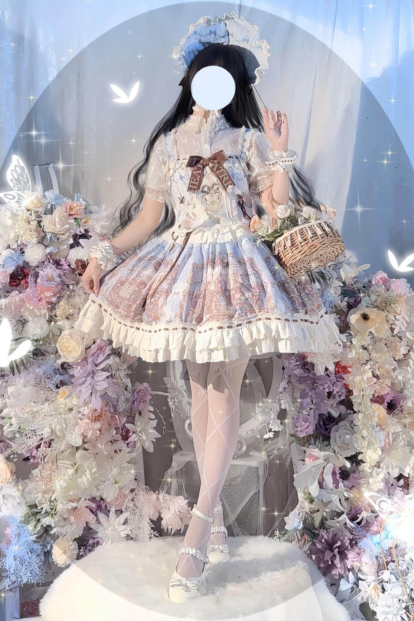 レトロアンティークロリータジャンパースカート