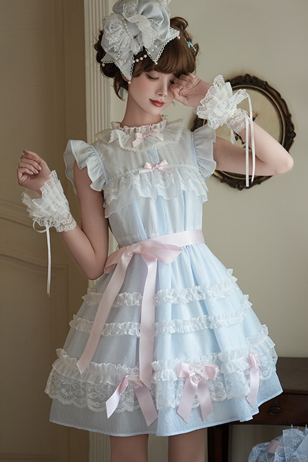 リボンボープリンセスロリータドレス