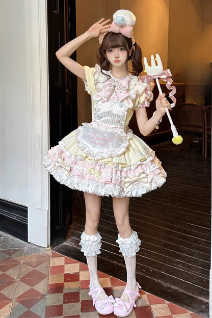 [Deadline for reservations: February 26] Sweet Rabbit Tea Time Apron Dress Setup