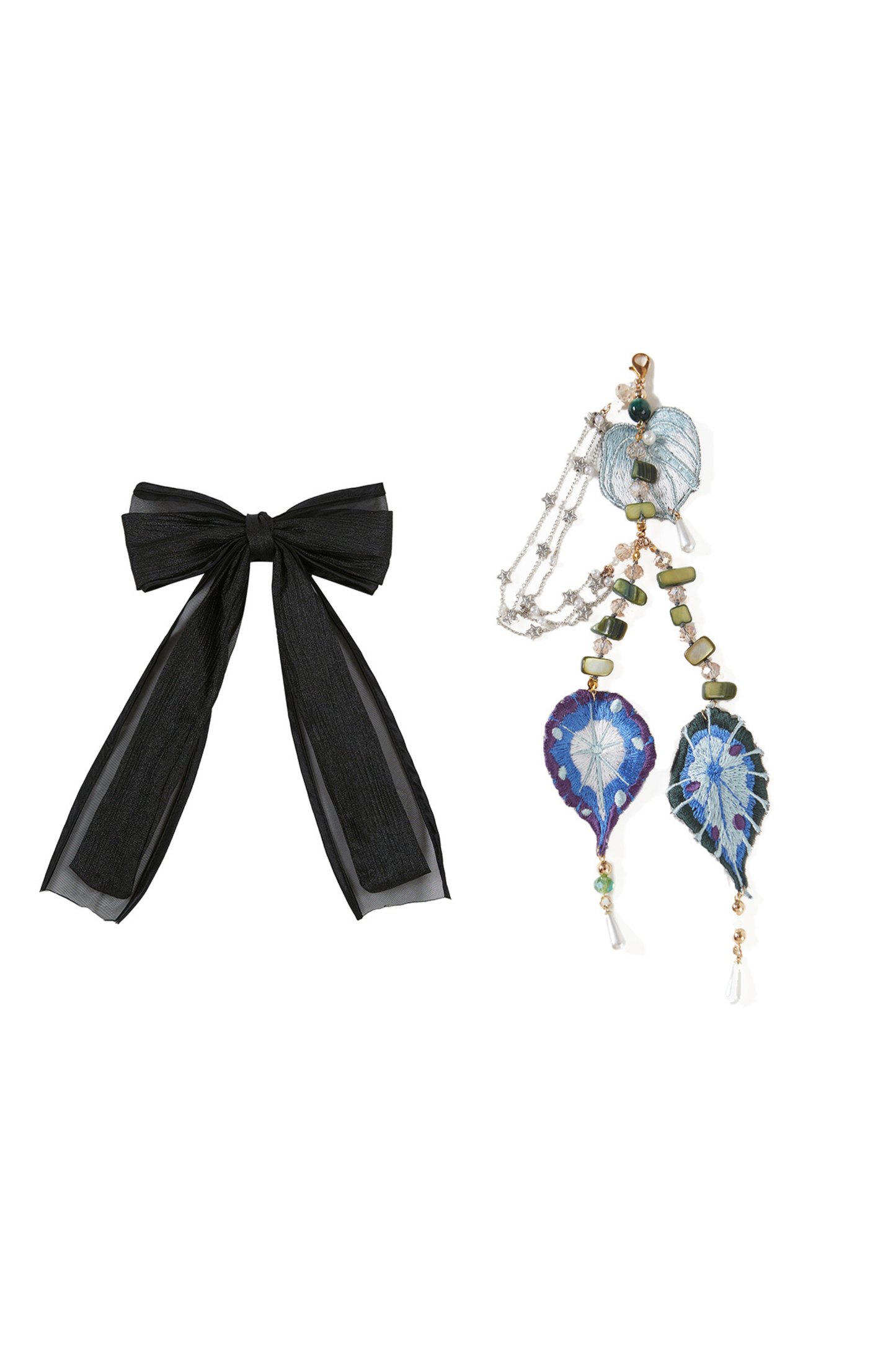 Dark retro jacket + skirt + long skirt + accessories