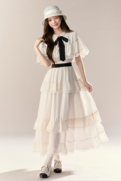 ヴェリービューティフルティアードドレス