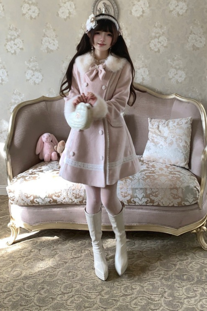 ライトムーンメイクピンクコート