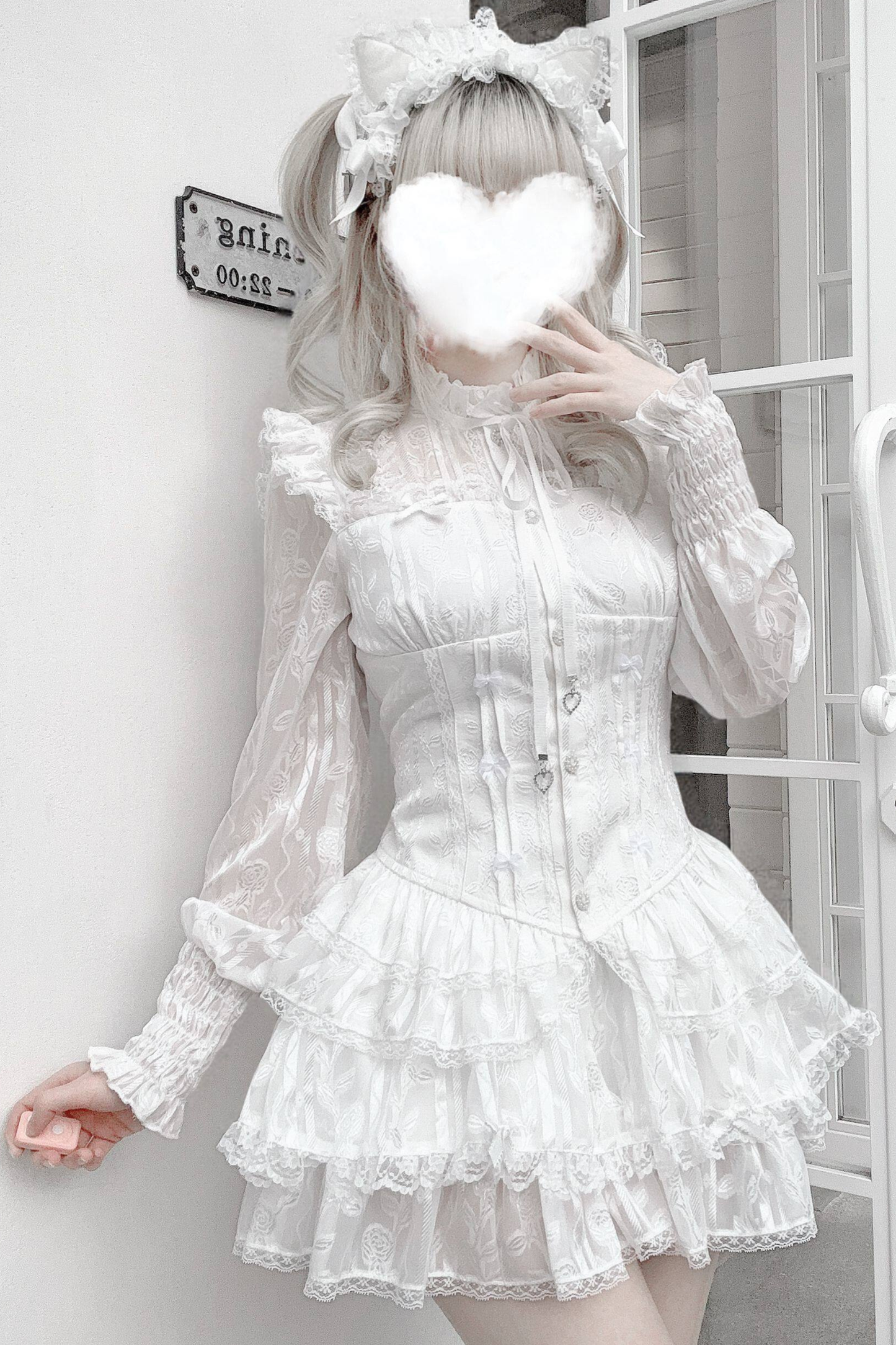 レースドレス+インナーパンツ