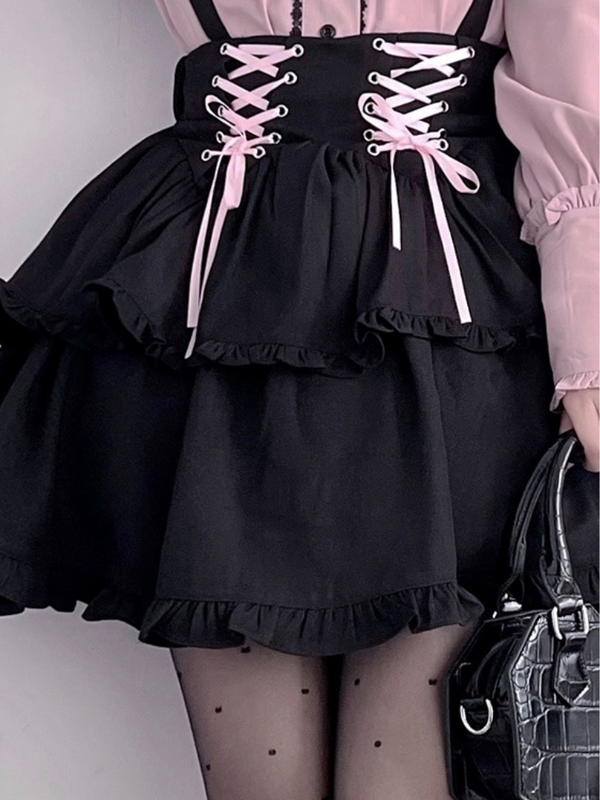 Mine Blouse + Suspender Skirt Set