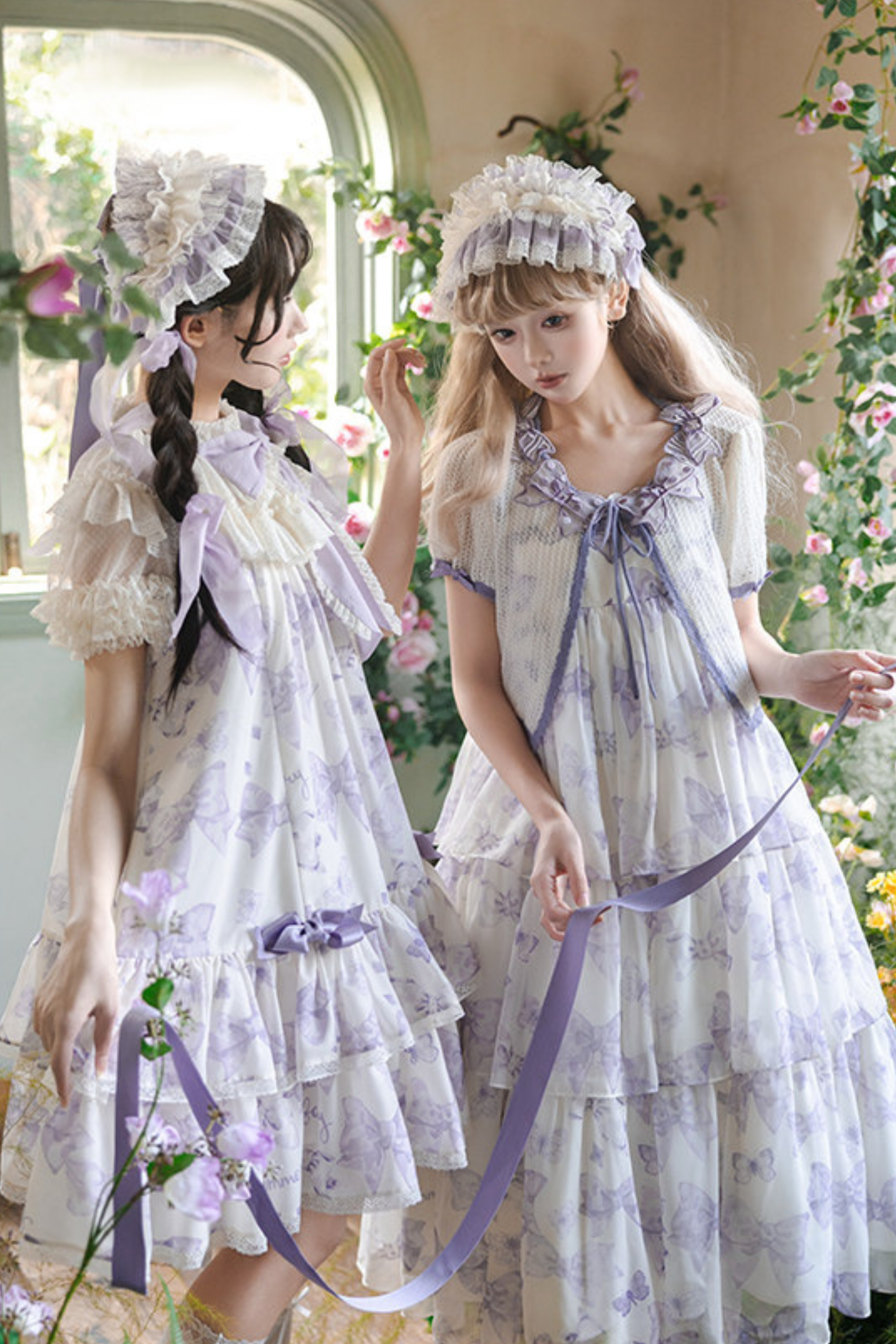 Eternal Garden Lolita Dress + Shirt + Cardigan