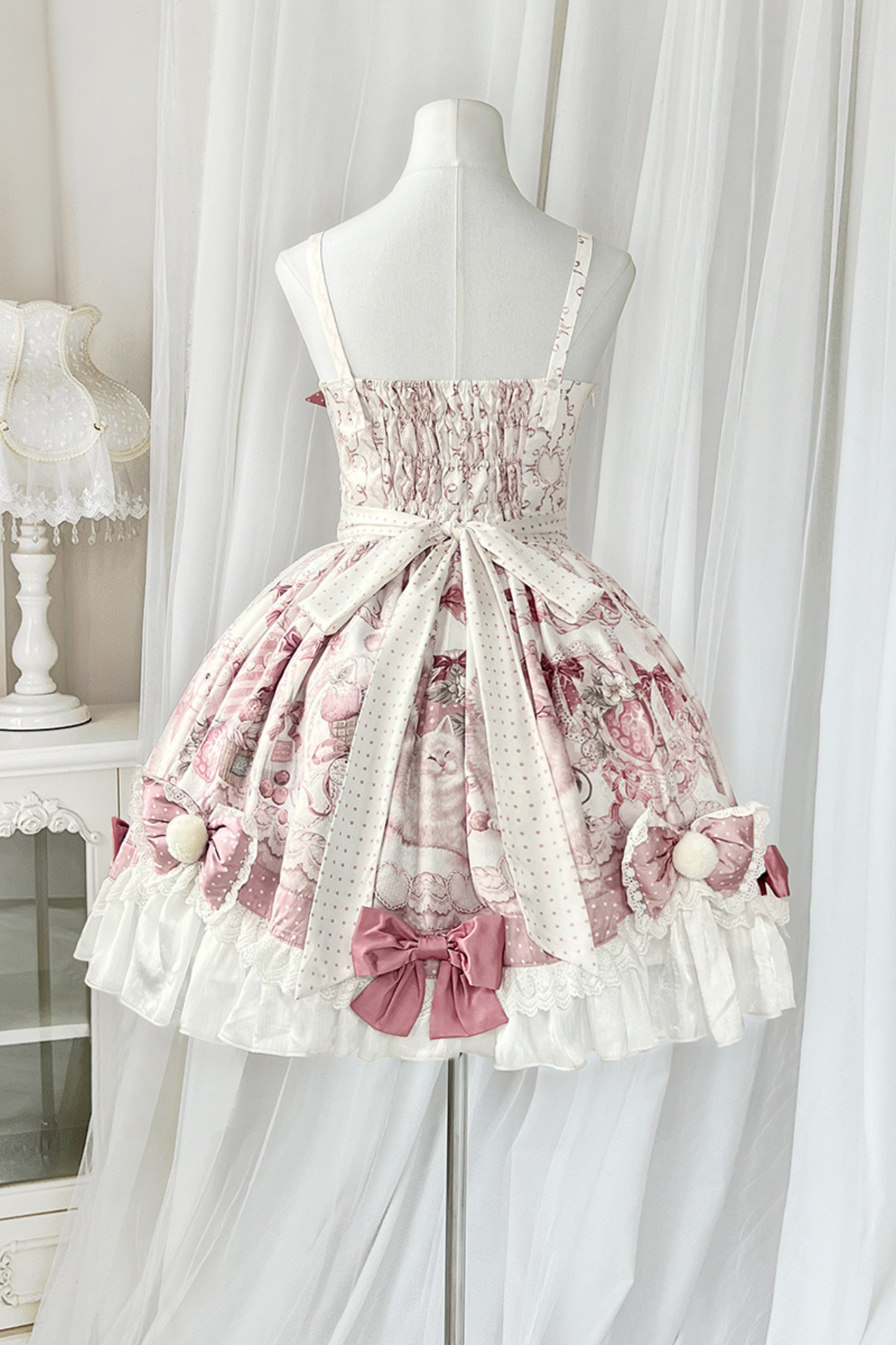 スイートキャットプリンセスロリータドレス+ショール