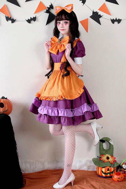 Halloween Dark Maid Cosplay Dress