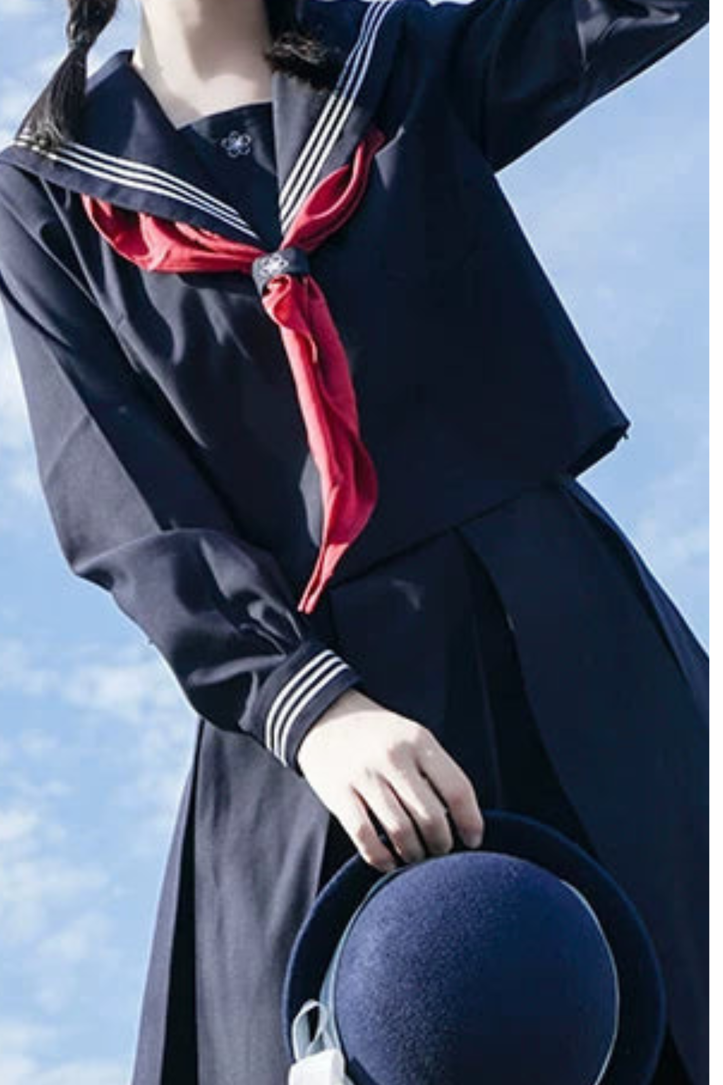 Matrosen-Oberteil + Plisseerock