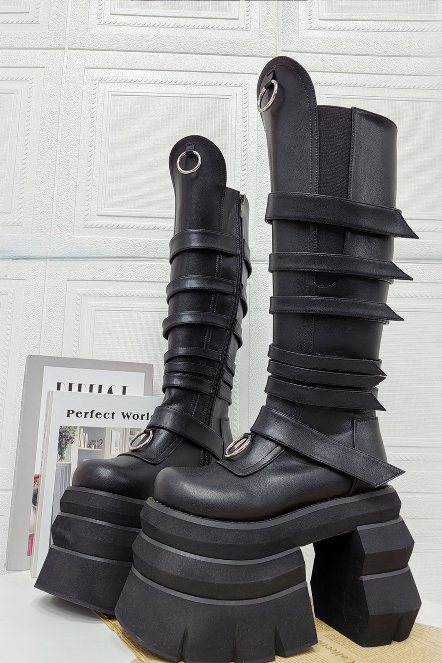 Punk Platform Long Boots