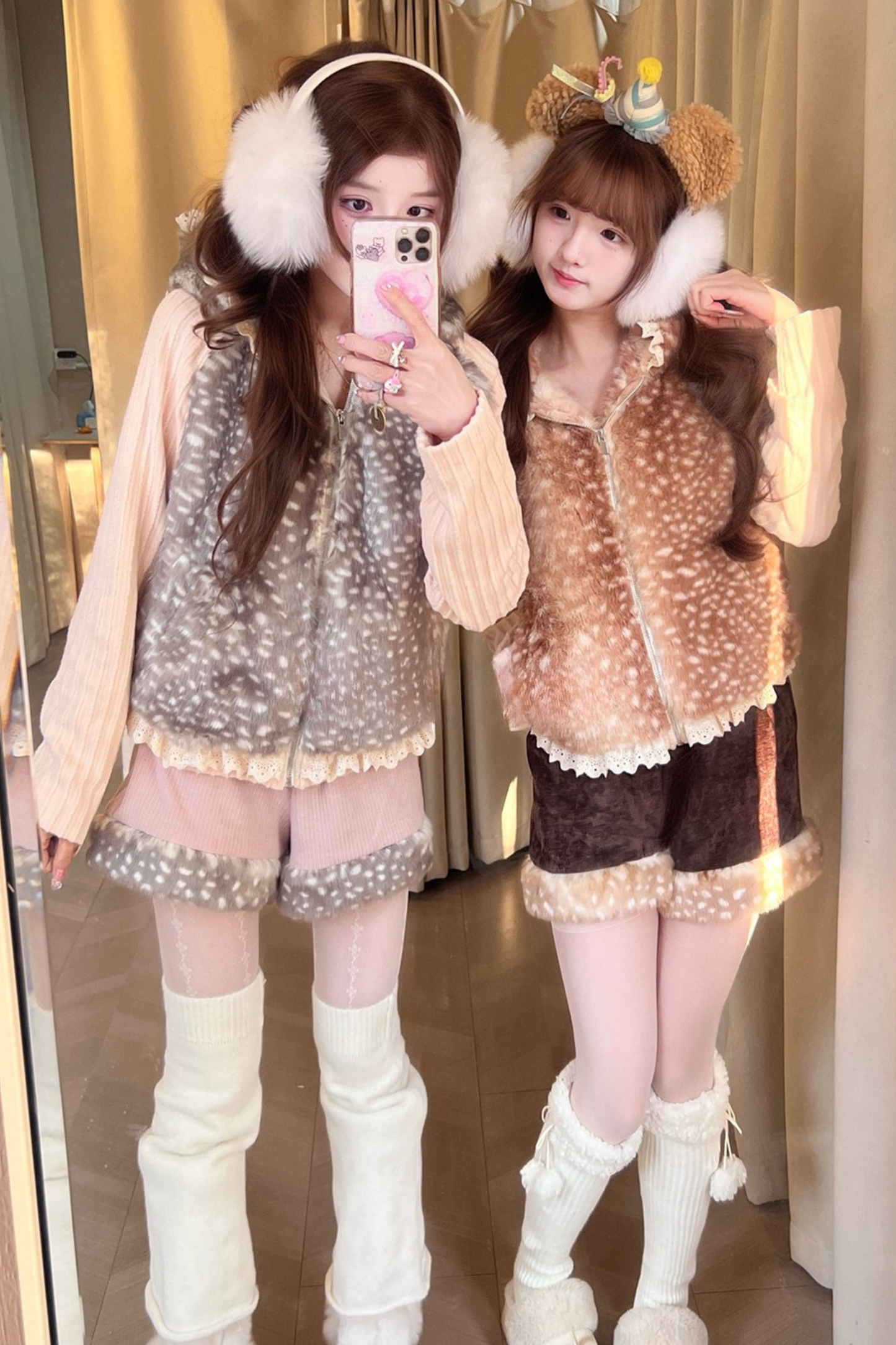 バンビフードジャケット+パンツ