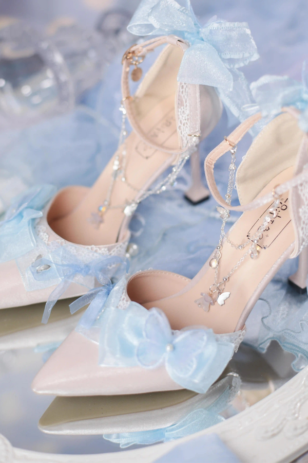 Sheer light chain Lolita pinwheels