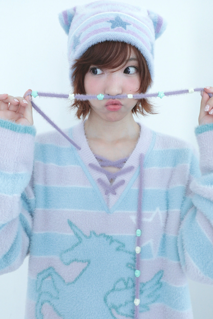 Dreamcore Unicorn Knit Sweater