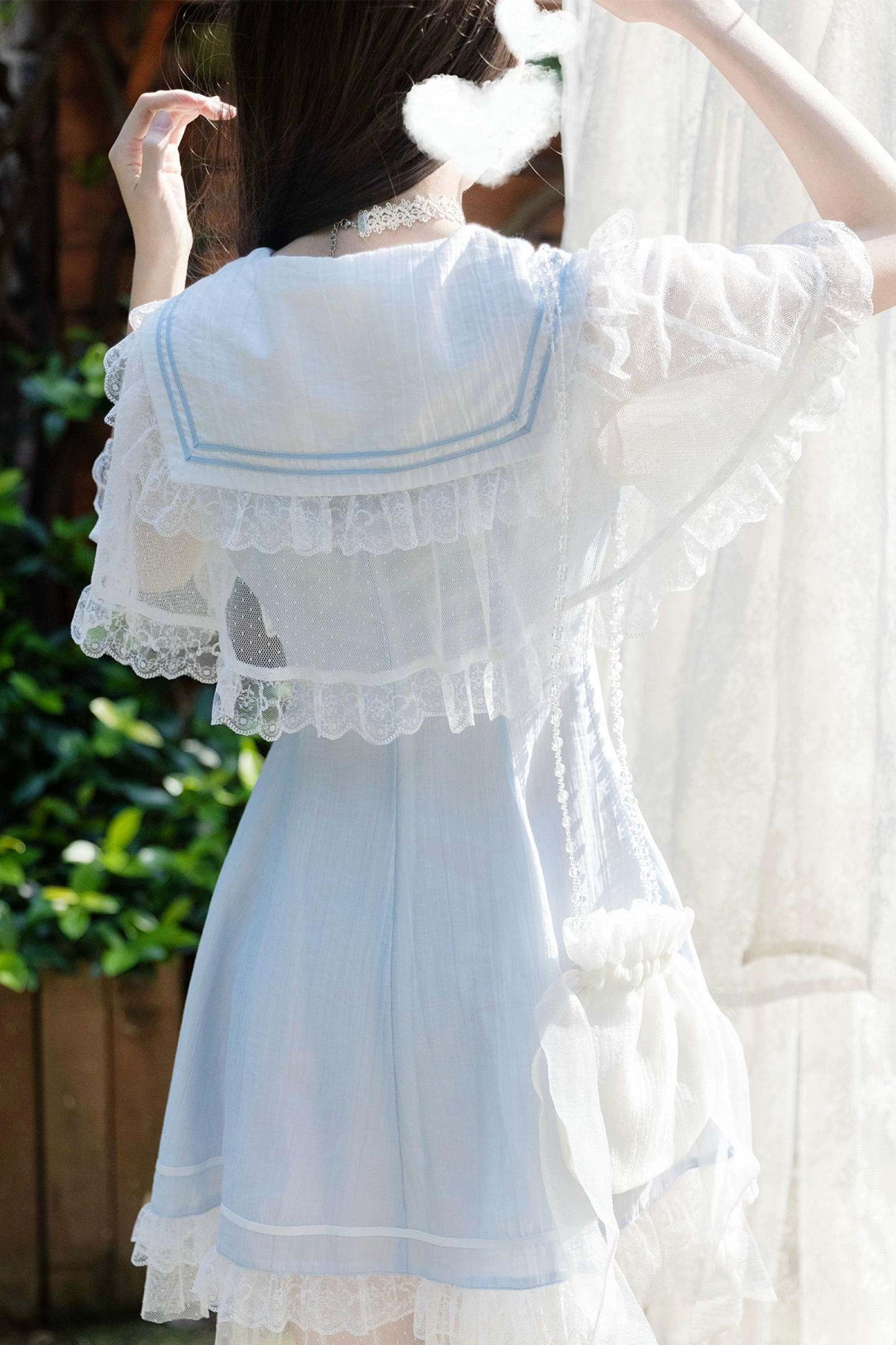 Ice Blue Girly Dress