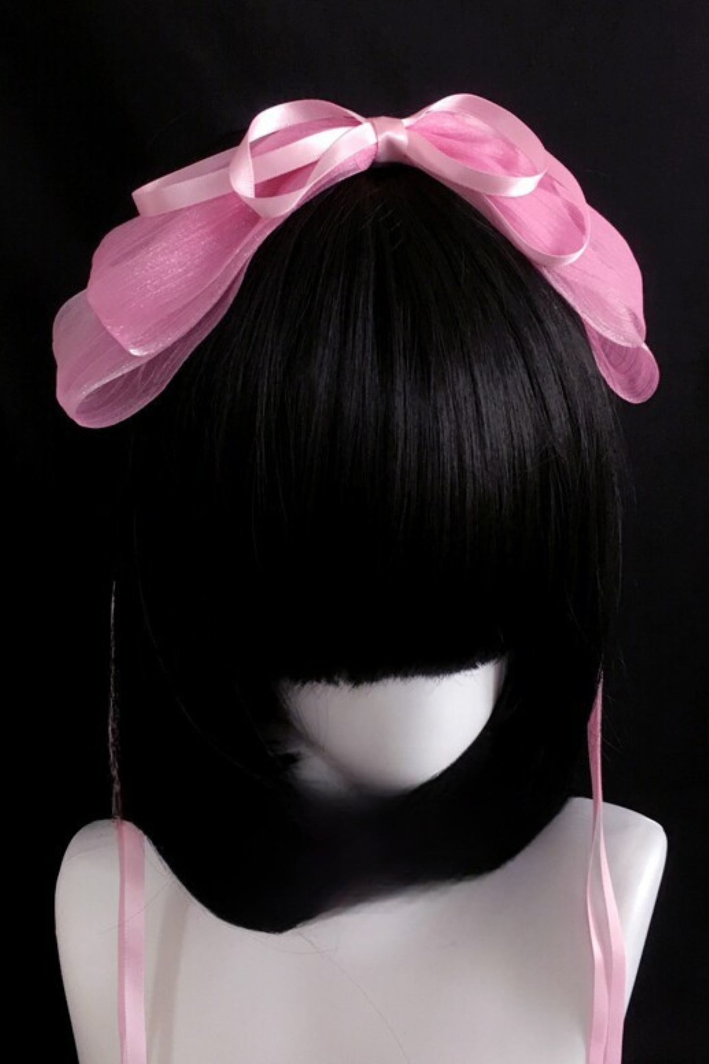 ゴシックリボンレースヘッドバンド