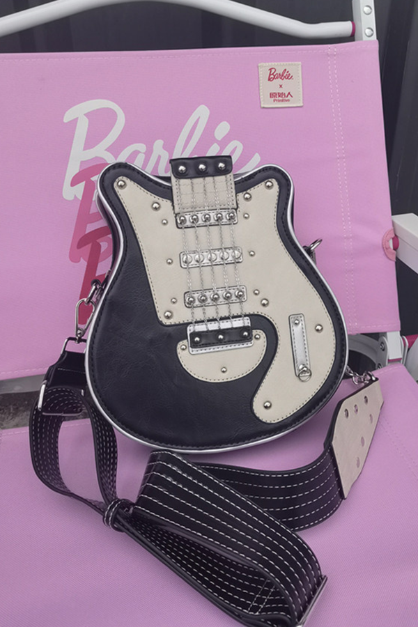 Rock Punk Guitar Crossbody Bag