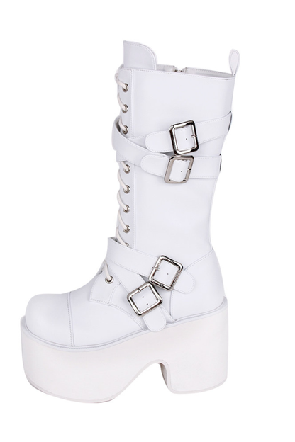 Belt Punk Midnight Boots