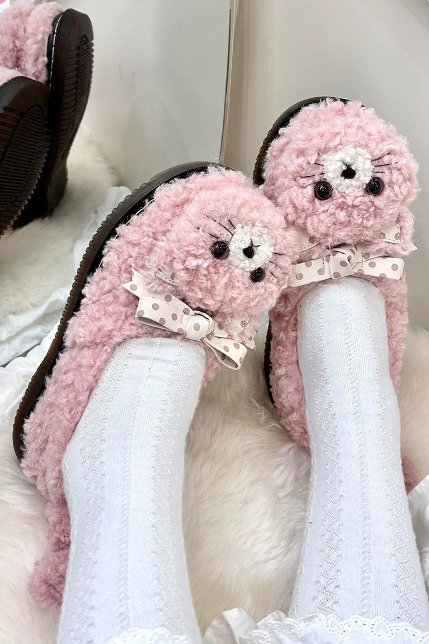 Lolita Fleece-Lined Winter Shoes