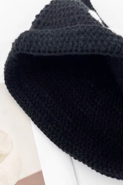 Black Cat Ear Knit Sweater