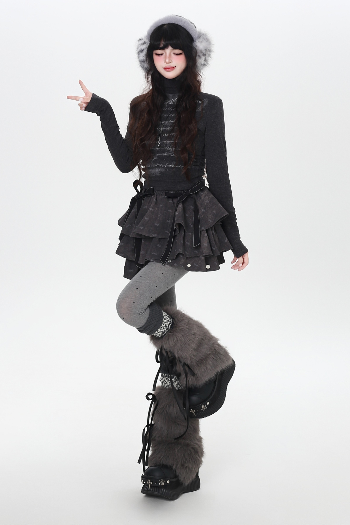 ダークスリムフィットフリーストップス