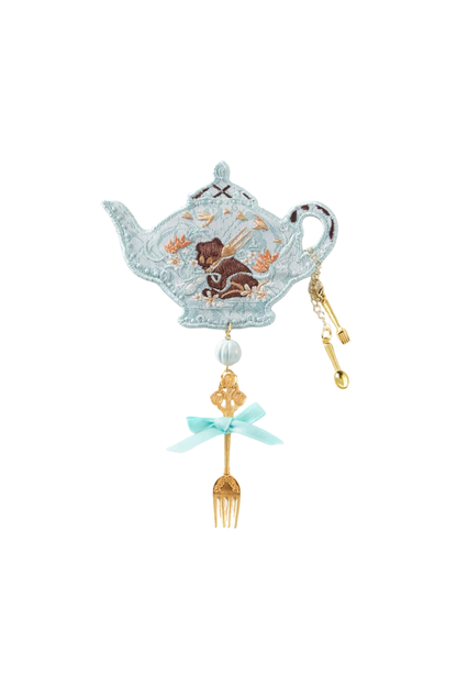 Mint chocolate china top + skirt + long skirt + accessories