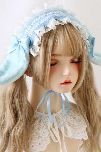 Fur Bunny Lolita Headband