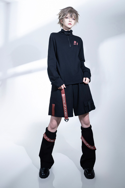 ハンサムハーフパンツ+レッグウォーマー