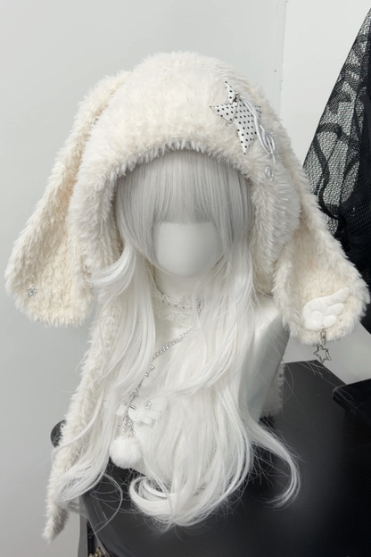 Rabbit Ear Fur Hat