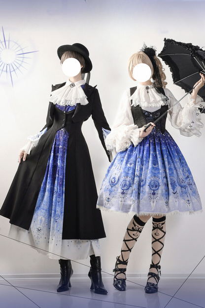 [November 23 Reservation Deadline] Twelve Constellation Print Dress and Shirt + Long Vest + Jacket