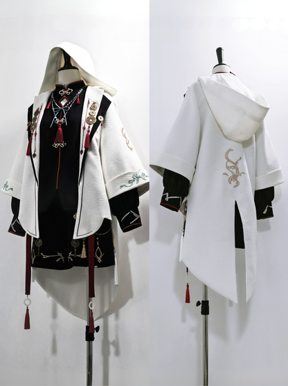 【12月26日予約締切】マウンテンゴーストチャイナプリンスフーディージャケットスーツ＋タッセルネックレス