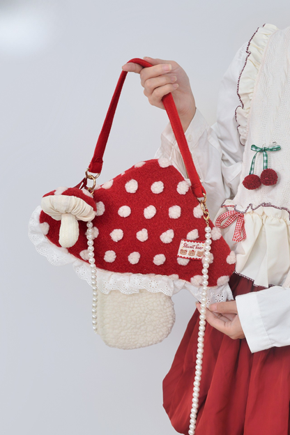 キノコクロスボディバッグ