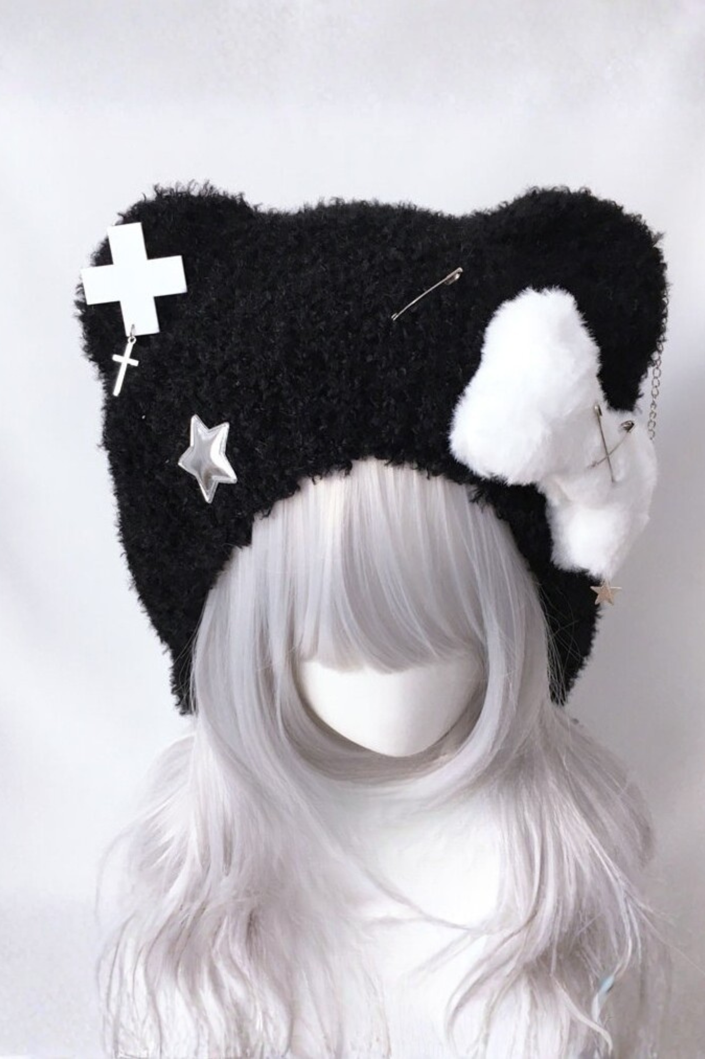 サブカルチャーベアニットハット