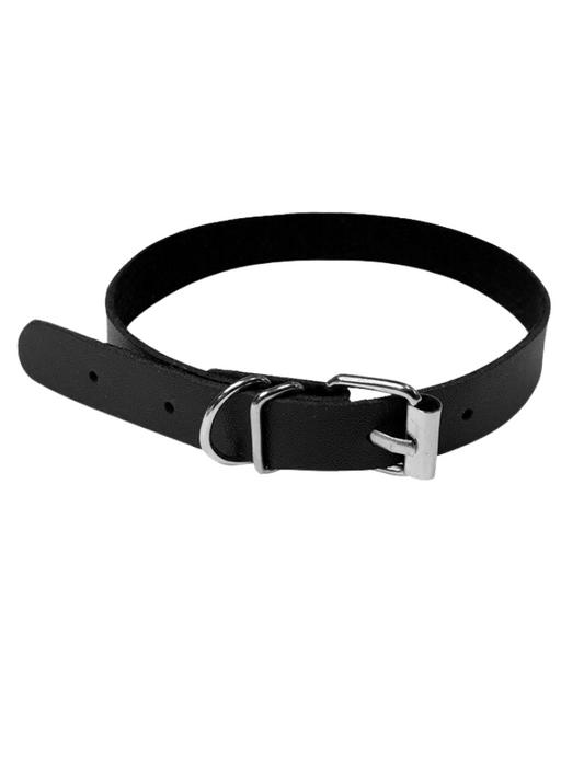 dark punk rock metal buckle choker