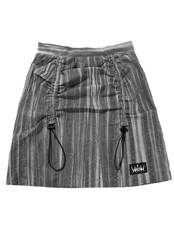 クールグラデーションドロストスカート