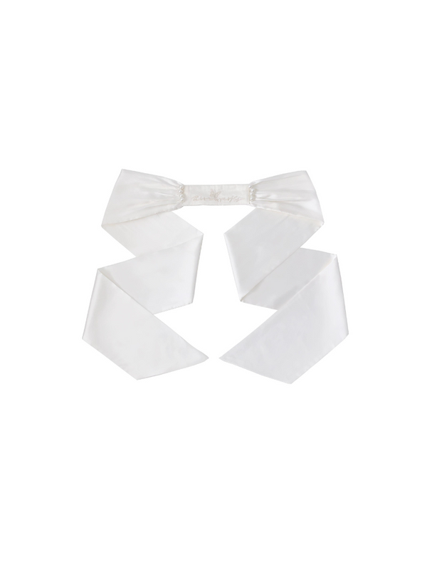 【予約商品】エレガントセンターリボンノースリーブドレス