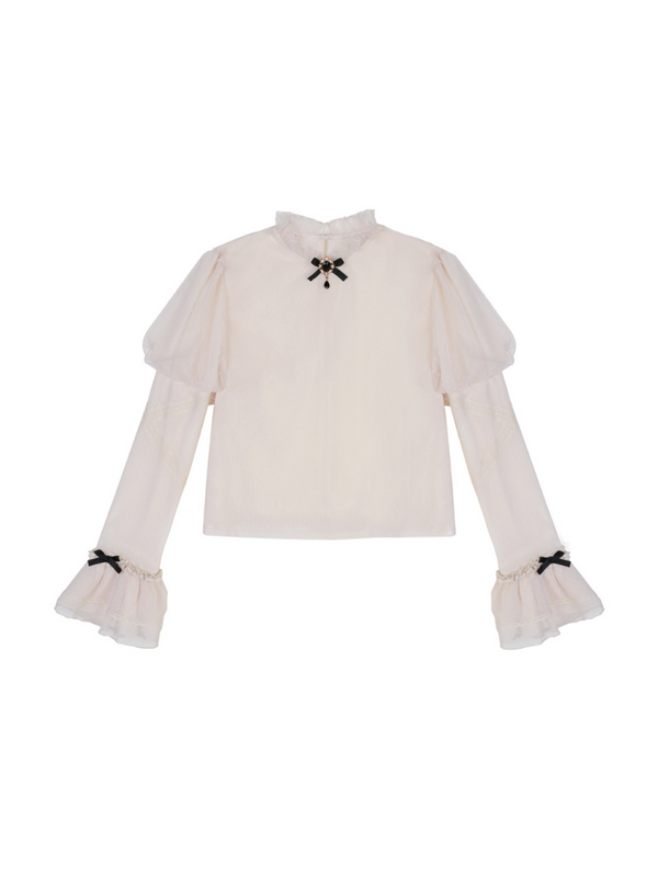 Classic Elegant Gothic Dark French Top + Suspender Dress + Best Tulle Skirt