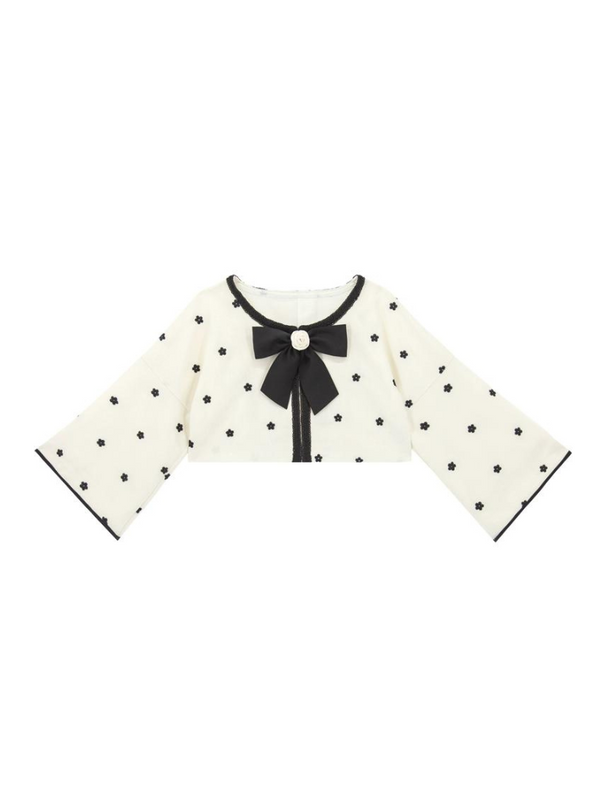 Little Fragrance Style Cardigan + Chinese Dress