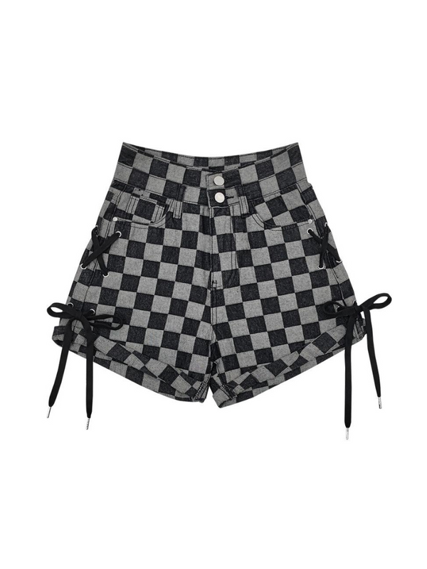 Block Checker Shorts